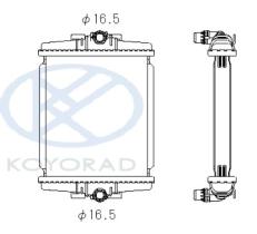 KOYO PL423675 - RADIADOR BMW 1-2 (F20-21-22)