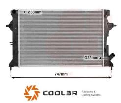 R.D. 1040C3081 - RADIADOR HYUNDAI I30