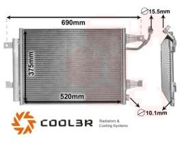R.D. 105095K8C2 - CONDENSADOR MITSUBISHI COLT VI