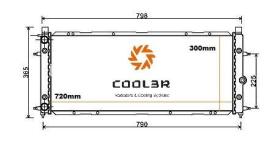 R.D. 10956608A0 - RADIADOR VW TRANSPORTER T4