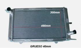R.D. 12FDR056 - RADIADOR ALUMINIO FORD ESCORT RS 1.6 TURBO