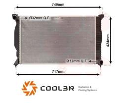R.D. 101334088 - RADIADOR AUDI A4 M/T