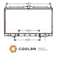 R.D. 105209082 - RADIADOR MITSUBISHI ECLIPSE