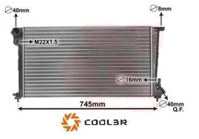 R.D. 102326085 - RADIADOR CITROEN BERLINGO 1.9D