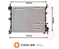 R.D. 103201081 - RADIADOR FORD FOCUS `98-