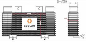 R.D. 103268J81 - INTERCOOLER MAZDA B2500-FORD RANGER