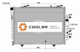 R.D. 1050020802 - RADIADOR MERCEDES CLK W202