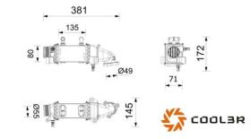 R.D. 1067B1J81 - INTERCOOLER AUDI A1-SEAT IBIZA-VW
