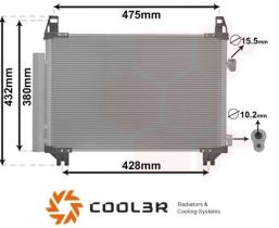 R.D. 108105K8C3S - CONDENSADOR TOYOTA YARIS 05-