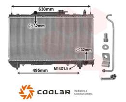 R.D. 108123084 - RADIADOR TOYOTA AVENSIS 2.0 A/T