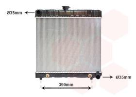 R.D. 1440029 - RADIADOR MERCEDES W123 A/T