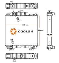 R.D. 1483110 - RADIADOR NEW HOLLAND - CASE