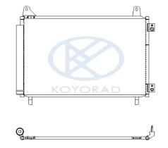 KOYO CD471497 - CONDENSADOR OPEL CORSA F-MOKKA-PSA