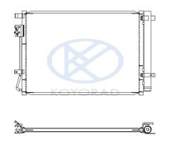 KOYO CD811478 - CONDENSADOR HYUNDAI I20-BAYON
