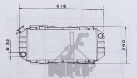 R.D. 5335 - RADIADOR FORD FIESTA - METALICO