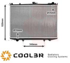 R.D. 102768084 - RADIADOR NISSAN TERRANO I 2.7D PL/AL