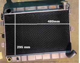 R.D. 7731 - RADIADOR SEAT 132 - METALICO