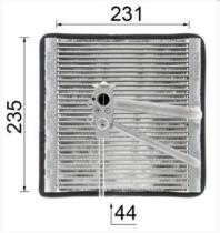R.D. AE194000P - EVAPORADOR GRUPO VAG.(A1, IBIZA IV, FABIA III, POLO V) MAHLE