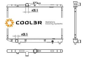 R.D. 1412483 - RADIADOR TOYOTA STARLET EP91