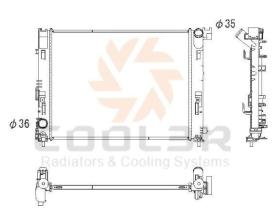R.D. 1443089 - RADIADOR NISSAN