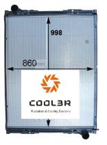 R.D. 14SC018 - RADIADOR SCANIA PL/AL