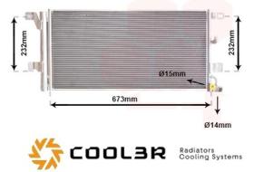 R.D. 1013D2K8C2S - CONDENSADOR AUDI A4-A5