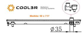 R.D. 1872197 - DEPOSITO INFERIOR RADIADOR MITSUBISHI MONTERO