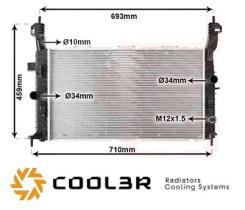 R.D. 105559084 - RADIADOR OPEL MERIVA A