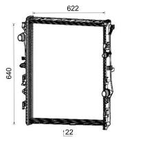 MAHLE CR2732000P - RADIADOR MERCEDES-BENZ SPRINTER