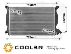 R.D. 101334086 - RADIADOR AUDI A4 2.5TDI