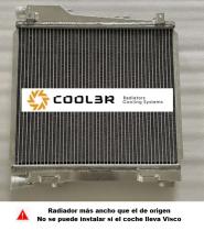 R.D. 12BWR027 - RADIADOR BMW E30 ALUMINIO