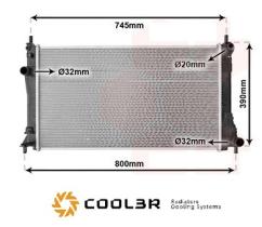 R.D. 104551082 - RADIADOR MAZDA 5