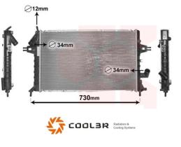 R.D. 105508085 - RADIADOR OPEL ASTRA G CDTI