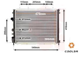 R.D. 106015083 - RADIADOR RENAULT