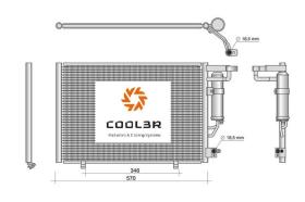 R.D. 1032A1K8C1 - CONDENSADOR FORD KA