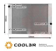 R.D. 102017085 - RADIADOR BMW 5 (E60)