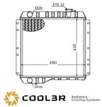 R.D. 17011111 - RADIADOR TOYOTA LANDCRUISER BJ42-45 METALICO