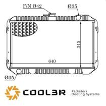 R.D. 17021232 - RADIADOR NISSAN PICK UP (720) - MEJICANA