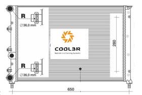 R.D. 101404083 - RADIADOR ALFA ROMEO 147 1.6-2.0 16V