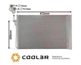 R.D. 102017K8C1S - CONDENSADOR BMW E60-E61