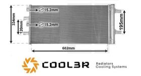 R.D. 1020C3K8C3 - CONDENSADOR BMW X1-X2