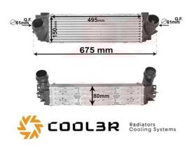 R.D. 1020X1J81 - INTERCOOLER BMW X3 - X4