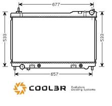 R.D. 103550082 - RADIADOR INFINITI FX45