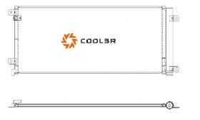 R.D. 1038C2K8C2 - CONDENSADOR HONDA CIVIC X