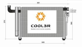 R.D. 104117K8C2S - CONDENSADOR KIA RIO 1.5CRDI