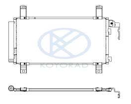KOYO CD060288M - CONDENSADOR MAZDA 6