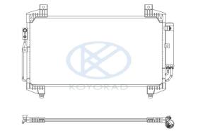 KOYO CD031213 - CONDENSADOR MITSUBISHI ECLIPSE