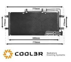 R.D. 109566K8C3 - CONDENSADOR VW TRANSPORTER IV
