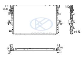 KOYO PL453709 - RADIADOR VW TRANSPORTER VI