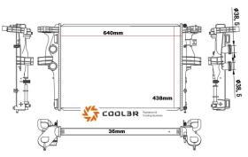 R.D. 1863136 - RADIADOR IVECO DAILY `11